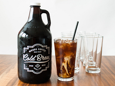 Cold Brew Growler By Van Berkemeyer On Dribbble