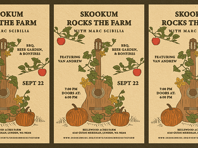 Rocks The Farm - Poster Design