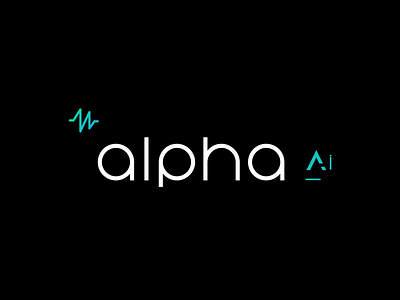 Alpha Ai Logo Design by Outlier UI on Dribbble