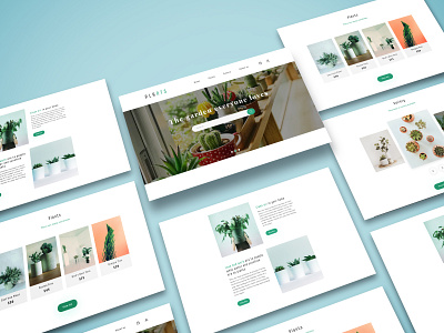 Plant Website Design