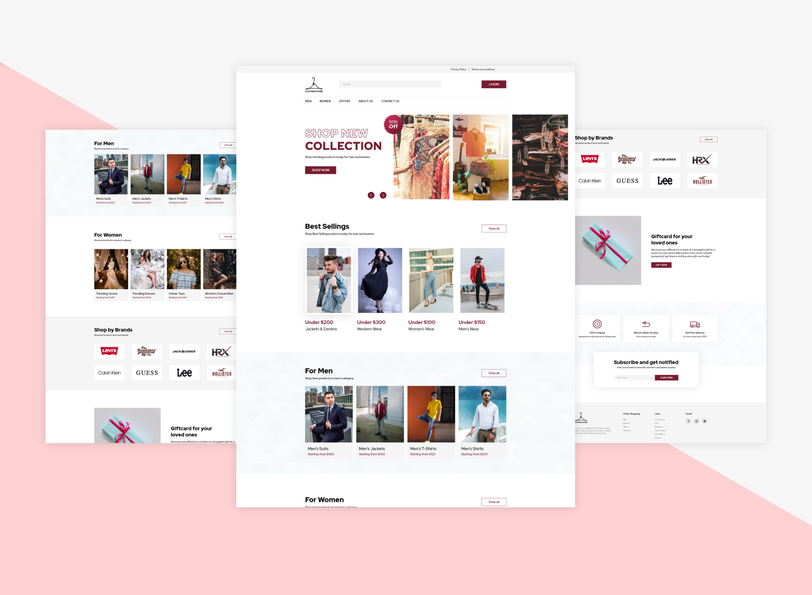 ecommerce website design ui ux by Anurag dubey on Dribbble