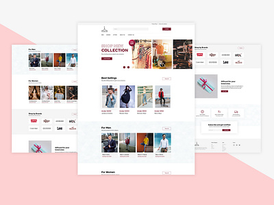 ecommerce website design ui ux