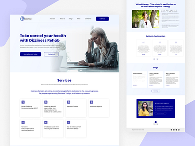 Health Website Design