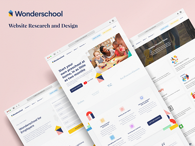 Childcare Program Website Design