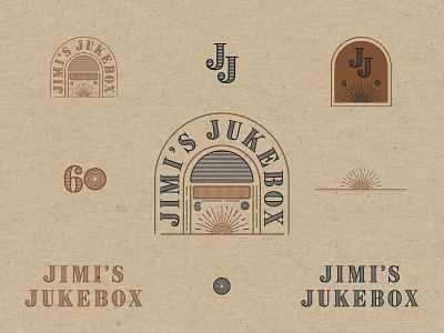 Jimi's Jukebox Branding Suite I
