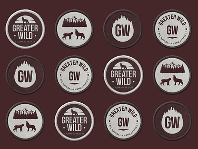 Greater Wild Brand Patches