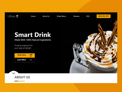 Smart Drink Landing Page