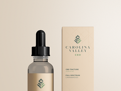 Carolina Valley CBD Packaging brand identity cbd logo logo logo design packaging packaging design