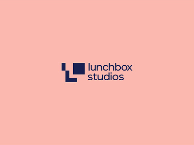 Lunchbox Studio Logo Brand Identity brand and identity brand identity brand identity design branding design logo logo design logo designer logodesign logomark