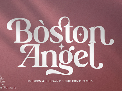 Boston Angel Serif