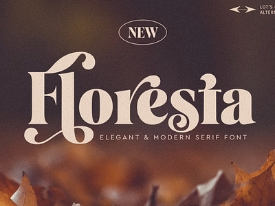 Floresta Display Font