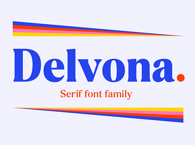 Delvona Serif Family branding elegant fonts graphic design modern serif serif serif family serif fonts text fonts type design typeface typography