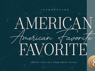 American Favorite -  Script And Serif