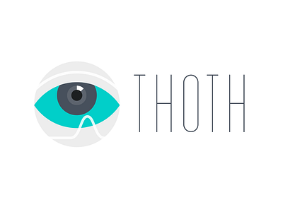 The Eye of Thoth - v2 illustration logo