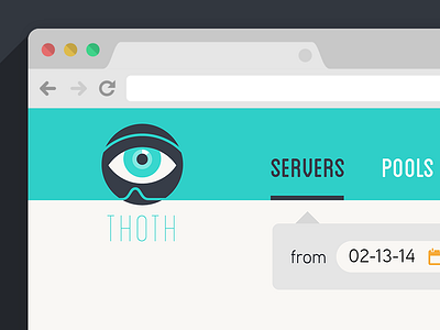 Thoth Nav Detail flat ui web