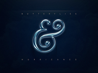 B&H ampersand butterflies and hurricanes muse study