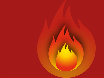 atsu flame branding logo vector