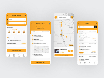 Courier Delivery App