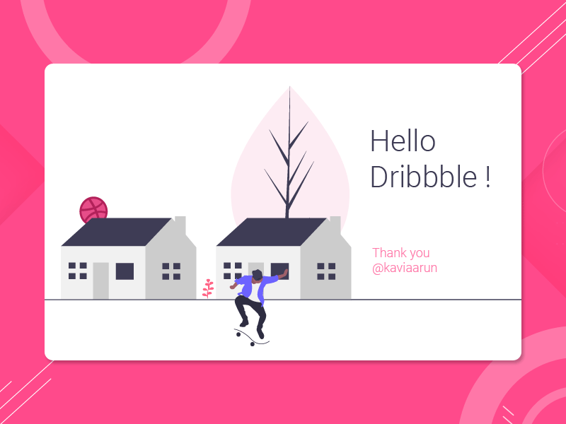 hello dribbble