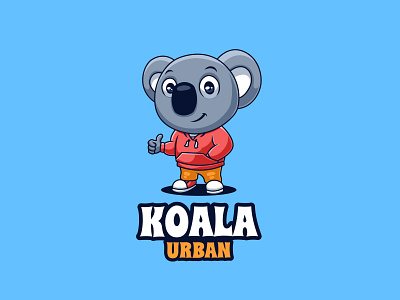 Koala Urban Mascot Logo