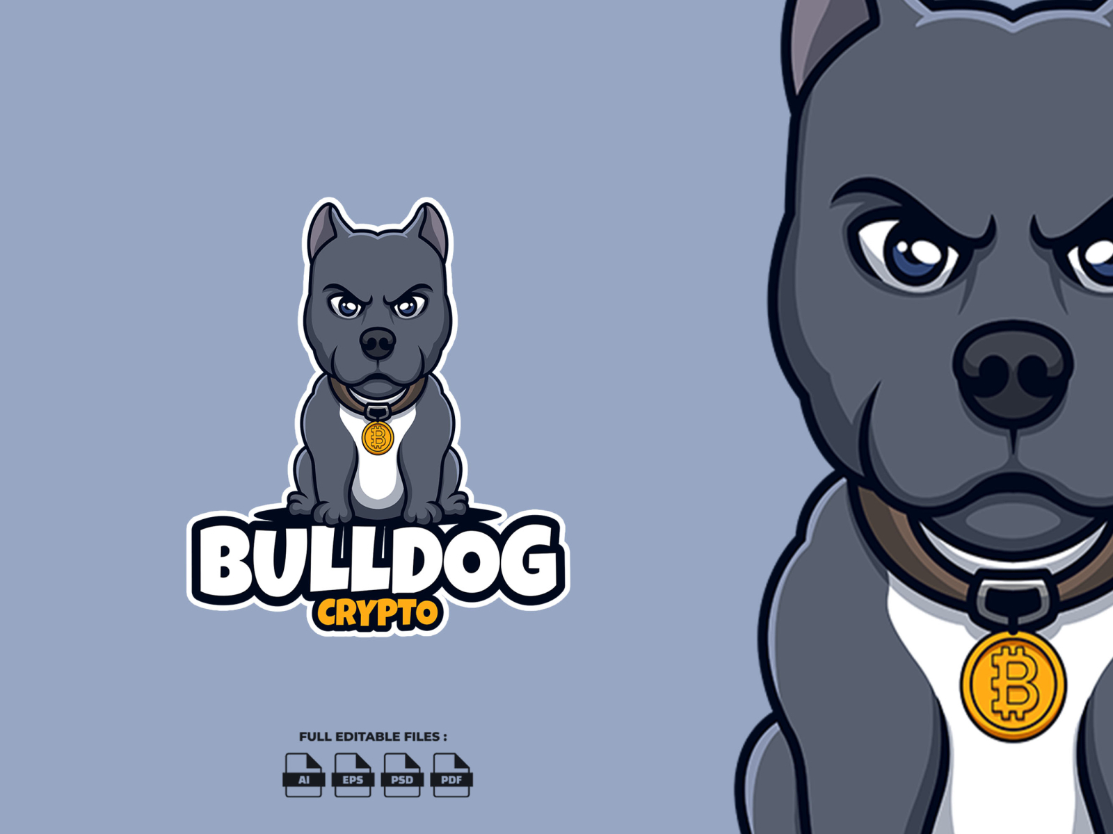 crypto bulldog faceboom
