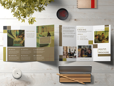 Multipurpose Trifold Brochure Design