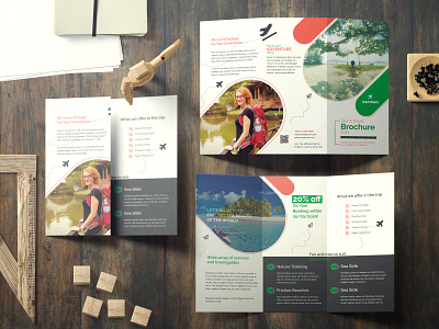 Travel Trifold Brochure Design