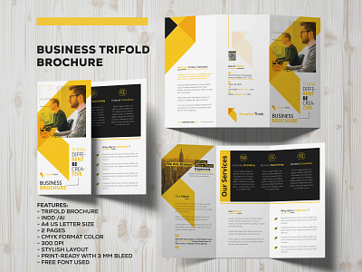 Business Brochure Design ( Bifold & Trifold)