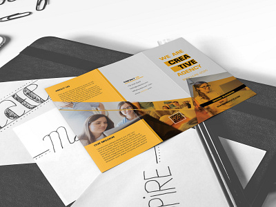 Business Trifold Brochure 2020 brochure design brochure template brochure tri fold tri fold brochure