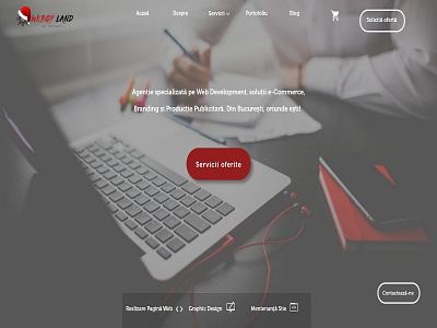 Landing page IT WEBSITE