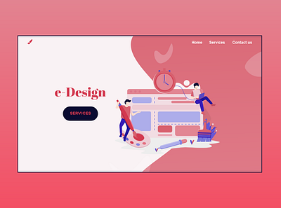 Web Design Browser adobe xd branding design ui ui design ui designer ux web design webdesign website design