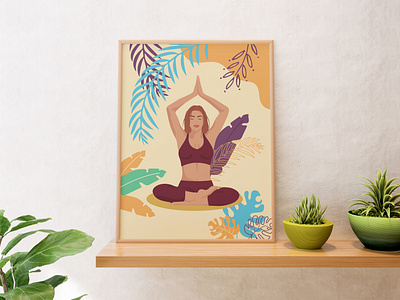 Poster for Yoga Center