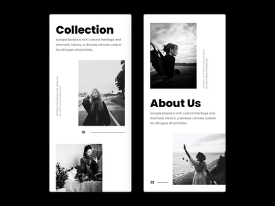 Collection App UI about page brand design collection app ui furniture app ui home app home decoration app interiordesign minimal ui minimal webdesign ui webdesign webflow wordpress wordpress blog