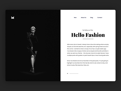 Fashion UI Website
