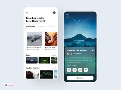 Travel App UI adobe xd android app ui app ui kit app ui ux daily app ui design ios app minimal ui mobile app development mobile app experience mobile app ui mobile application mobile apps sketch travel agency travel app ui ui ux design ux design