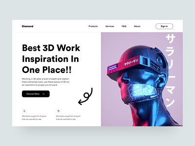3D Work Web Site
