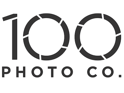 100 Photo Co. Logo branding logo photography