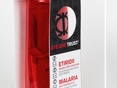 Malaria Self Diagnosis Kit charity malaria non profit packaging