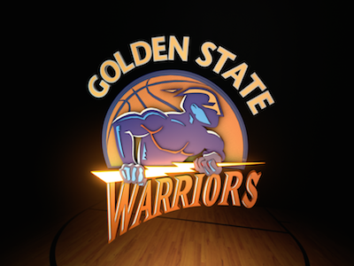 Golden State Warriors animation 3d basketball maya