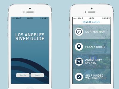 Los Angeles River Guide mobile app