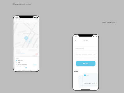 Wallet UI - Smart Pharmacy. Mobile App Concept. UX/UI