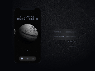 Exoplanets. IOS mobile app. Case study