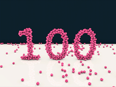 Thank You!!!!! 3d animation design dribbble dynamic followers gif particles render thanks