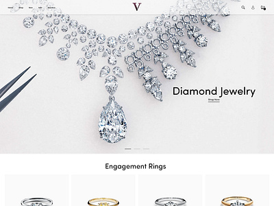 Jewelry e-commerce web