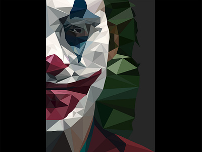 Joker Polygon Art