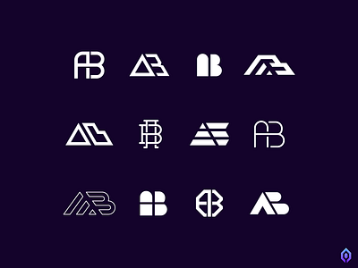 AB Monogram Logo Collection