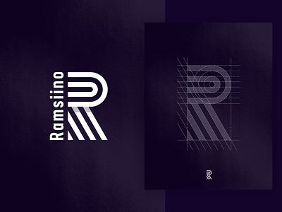 R Lettermark and Grid
