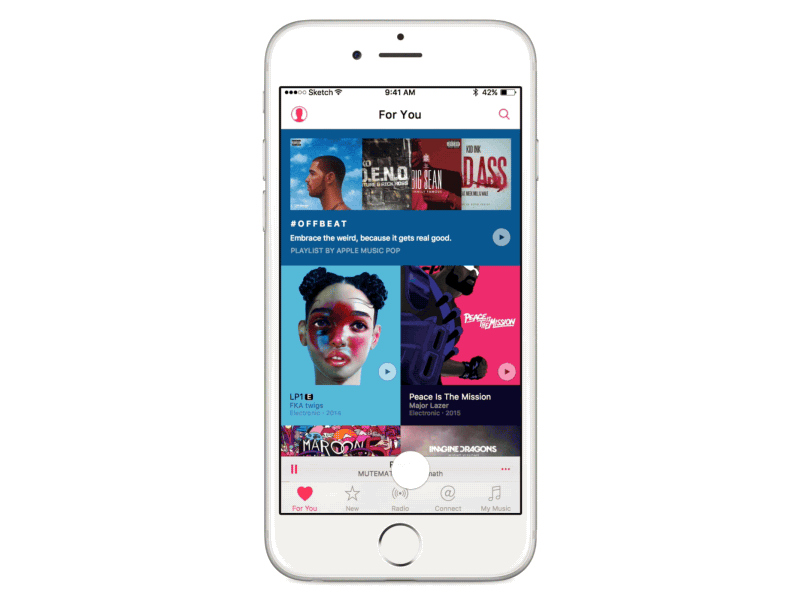 Apple Music Prototype