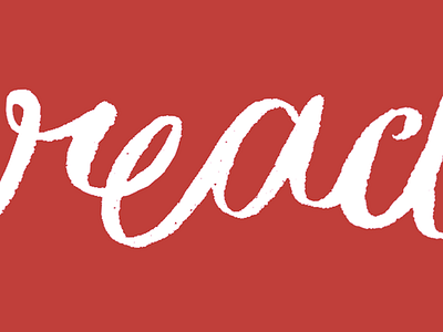 ...read.... calligraphy hand lettering letter lettering red script text