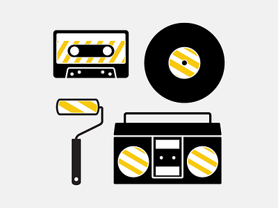 Ideology Icons book braziliandesigner design editorial icon icons ideology music vector